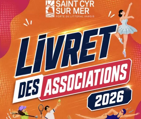 une du livret des associations 2026 de couleur orange